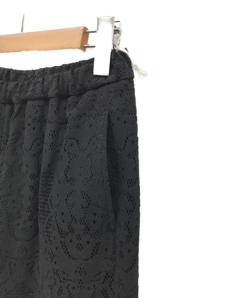 GRACE CONTINENTAL（グレースコンチネンタル）GRACE CONTINENTAL (（グレースコンチネンタル) レースパンツ ブラック サイズ:36 未使用品の古着・服飾アイテム