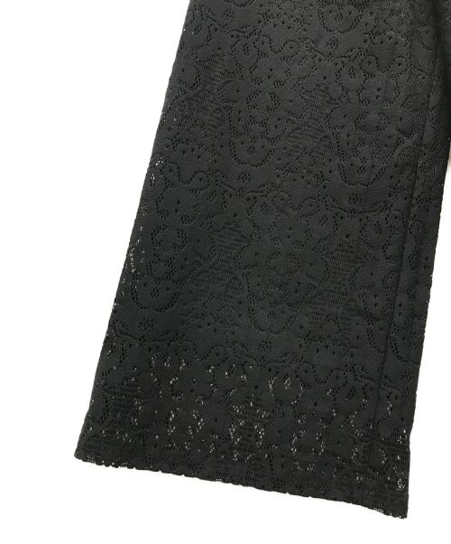 GRACE CONTINENTAL（グレースコンチネンタル）GRACE CONTINENTAL (（グレースコンチネンタル) レースパンツ ブラック サイズ:36 未使用品の古着・服飾アイテム