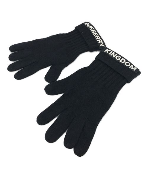 BURBERRY LONDON（バーバリーロンドン）BURBERRY LONDON (バーバリー ロンドン) 手袋 ブラック サイズ:S/M 160/90の古着・服飾アイテム