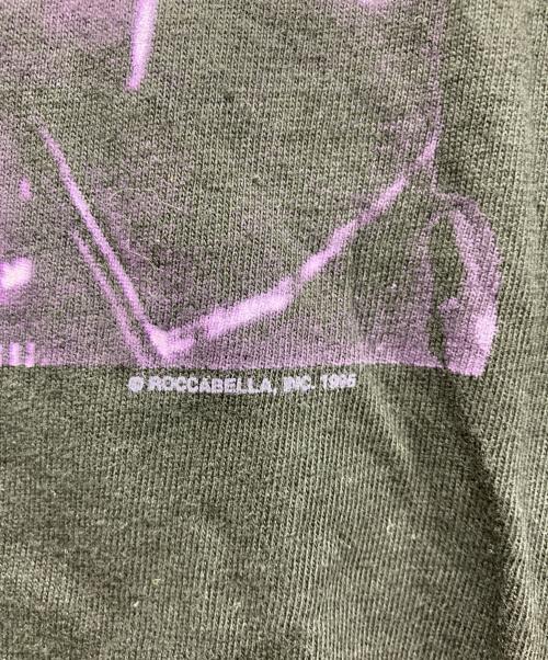 Team champ（チーム チャンプ）Team champ (チーム チャンプ) リンゴスタープリントTシャツ ブラック サイズ:Lの古着・服飾アイテム