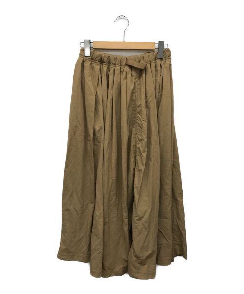 GRAMICCI（グラミチ）GRAMICCI (グラミチ) ナイロンロングスカート ベージュ サイズ:freeの古着・服飾アイテム