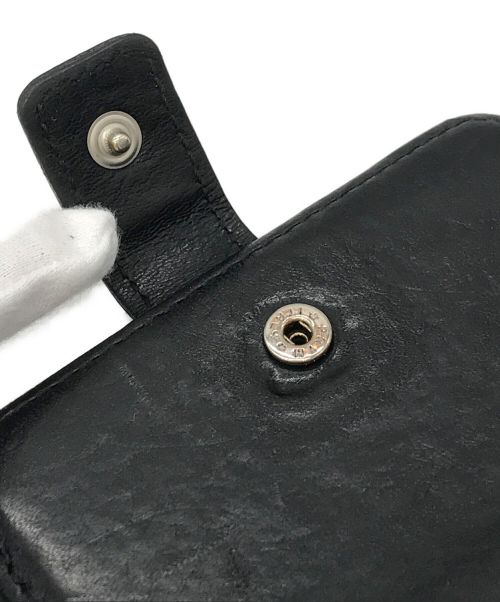 Yohji Yamamoto pour homme（ヨウジヤマモト プールオム）Yohji Yamamoto pour homme (ヨウジヤマモト プールオム) カードケース ブラックの古着・服飾アイテム