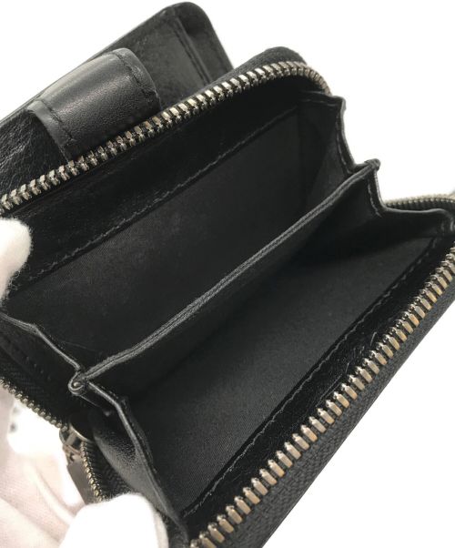 Yohji Yamamoto pour homme（ヨウジヤマモト プールオム）Yohji Yamamoto pour homme (ヨウジヤマモト プールオム) カードケース ブラックの古着・服飾アイテム