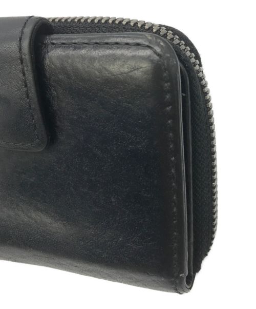 Yohji Yamamoto pour homme（ヨウジヤマモト プールオム）Yohji Yamamoto pour homme (ヨウジヤマモト プールオム) カードケース ブラックの古着・服飾アイテム