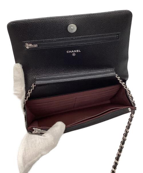 CHANEL（シャネル）CHANEL (シャネル) クラシックチェーンウォレット ブラックの古着・服飾アイテム