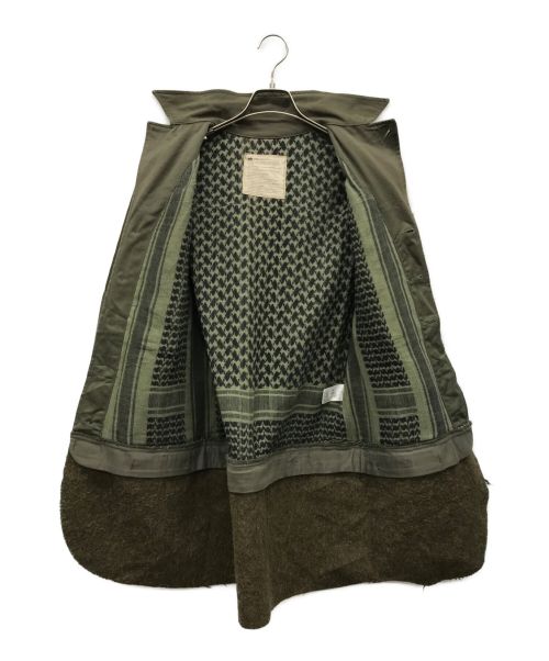 ink（インク）INK (インク) 切替コート カーキ サイズ:Sの古着・服飾アイテム