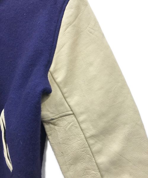 Allion AWARD JACKET（アリオン アワード）allion award jacket (アリオン アワード) スタジャン ネイビー サイズ:38の古着・服飾アイテム