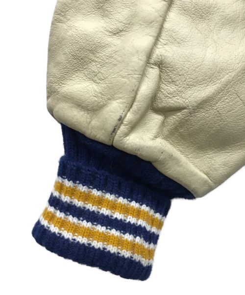 Allion AWARD JACKET（アリオン アワード）allion award jacket (アリオン アワード) スタジャン ネイビー サイズ:38の古着・服飾アイテム