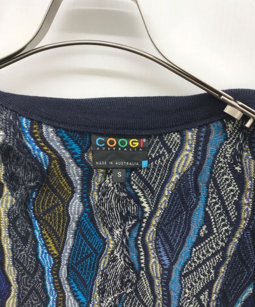 Coogi（クージー）Coogi (クージー) ニットベスト ネイビー サイズ:Sの古着・服飾アイテム