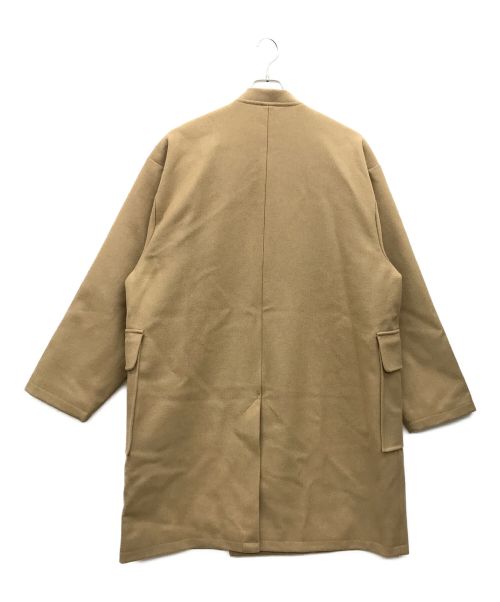 HIBECK（ハイベック）HIBECK (ハイベック) ダブルブレスコート ベージュ サイズ:Lの古着・服飾アイテム