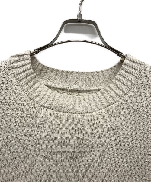 TODAYFUL（トゥデイフル）TODAYFUL (トゥデイフル) シルク混ロングスリーブニット アイボリー サイズ:Fの古着・服飾アイテム