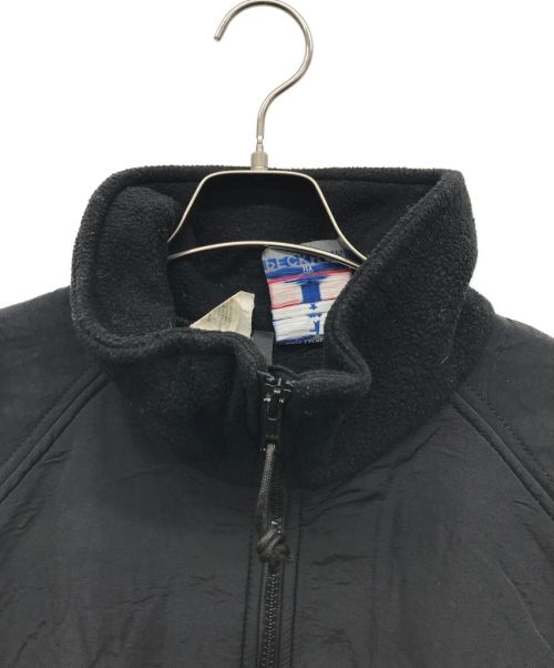 US ARMY（ユーエスアーミー）US ARMY (ユーエス アーミー) コールドウェザーフリースジャケット ブラック サイズ:LARGE CHEST41-45INCHESの古着・服飾アイテム