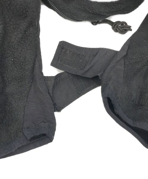 US ARMY（ユーエスアーミー）US ARMY (ユーエス アーミー) コールドウェザーフリースジャケット ブラック サイズ:LARGE CHEST41-45INCHESの古着・服飾アイテム