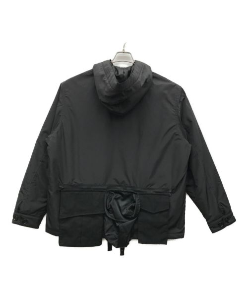 UNDERCOVERISM（アンダーカバーイズム）UNDERCOVERISM (アンダーカバーイズム) ポケット付フードコーチジャケット ブラック サイズ:3の古着・服飾アイテム