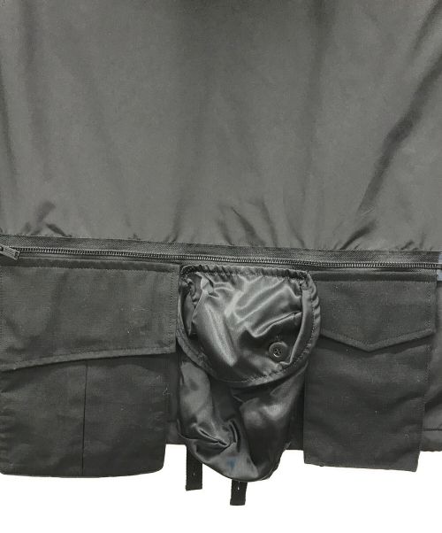 UNDERCOVERISM（アンダーカバーイズム）UNDERCOVERISM (アンダーカバーイズム) ポケット付フードコーチジャケット ブラック サイズ:3の古着・服飾アイテム