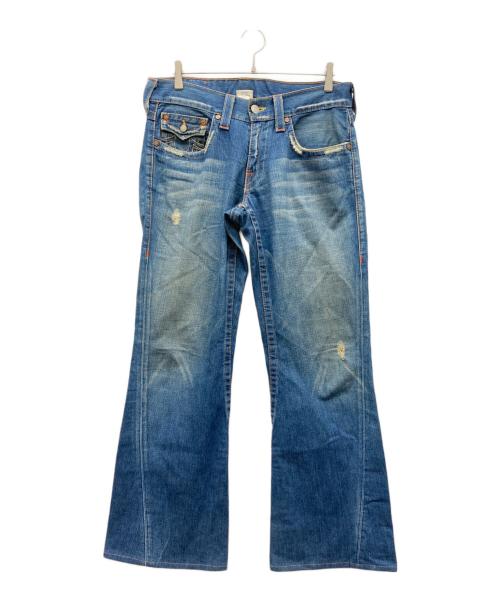 TRUE RELIGION（トゥルー レリジョン）TRUE RELIGION (トゥルー レリジョン) フレアデニムパンツ　JOEY インディゴ サイズ:32×33の古着・服飾アイテム