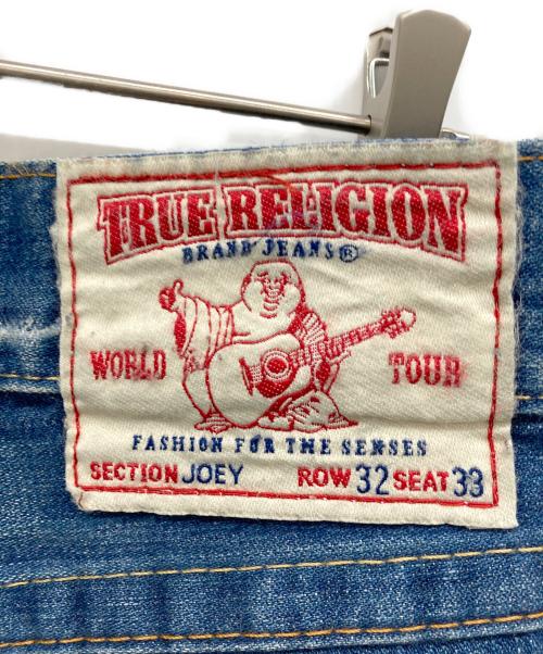 TRUE RELIGION（トゥルー レリジョン）TRUE RELIGION (トゥルー レリジョン) フレアデニムパンツ　JOEY インディゴ サイズ:32×33の古着・服飾アイテム