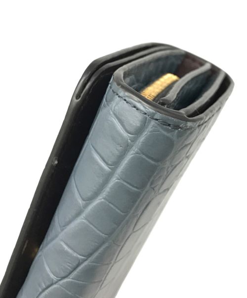 MULBERRY（マルベリー）MULBERRY (マルベリー) フラップウォレット ネイビーの古着・服飾アイテム