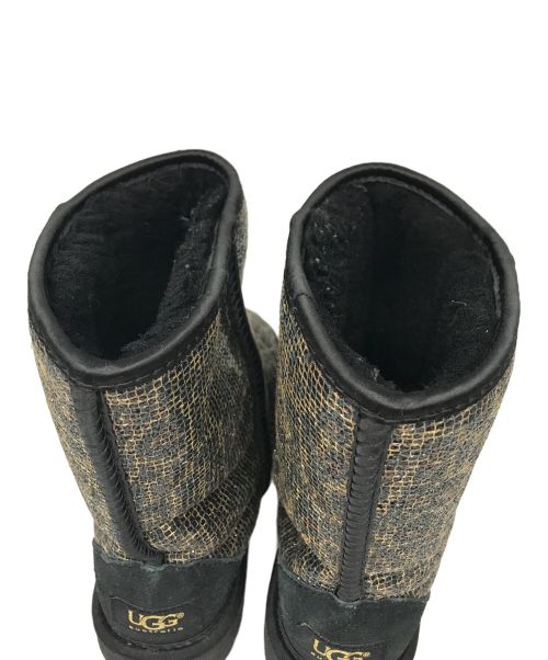 UGG（アグ）UGG (アグ) ムートンブーツ ブラック サイズ:USA 6の古着・服飾アイテム