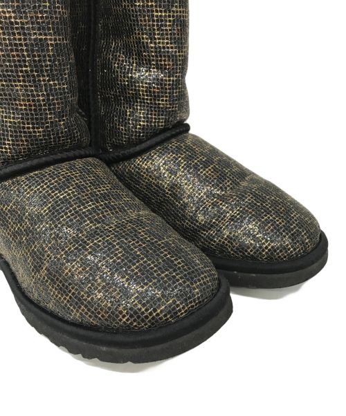 UGG（アグ）UGG (アグ) ムートンブーツ ブラック サイズ:USA 6の古着・服飾アイテム