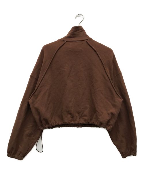 TODAYFUL（トゥデイフル）TODAYFUL (トゥデイフル) ハーフジッププルオーバー ブラウン サイズ:Fの古着・服飾アイテム