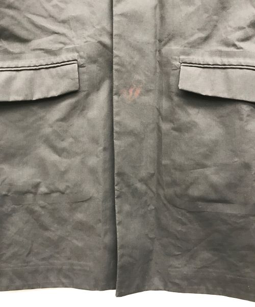 monobi（モノビ）monobi (モノビ) ステンカラーコート チャコールグレー サイズ:Mの古着・服飾アイテム