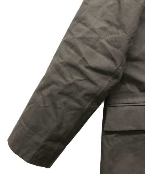 monobi（モノビ）monobi (モノビ) ステンカラーコート チャコールグレー サイズ:Mの古着・服飾アイテム