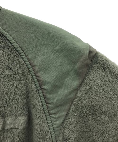 US ARMY（ユーエスアーミー）US ARMY (ユーエス アーミー) Fleece Cold Weather Jacket カーキ サイズ:LARGE-REGULARの古着・服飾アイテム