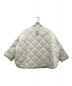 The Frankie shop (ザ フランキー) Teddy Quilted Jacket ホワイト サイズ:MEDIUM：12000円