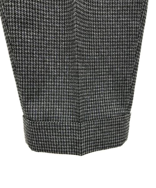 KOLOR（カラー）KOLOR (カラー) バーズチェックトラウザー グレー サイズ:Sの古着・服飾アイテム