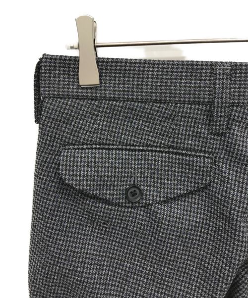 KOLOR（カラー）KOLOR (カラー) バーズチェックトラウザー グレー サイズ:Sの古着・服飾アイテム