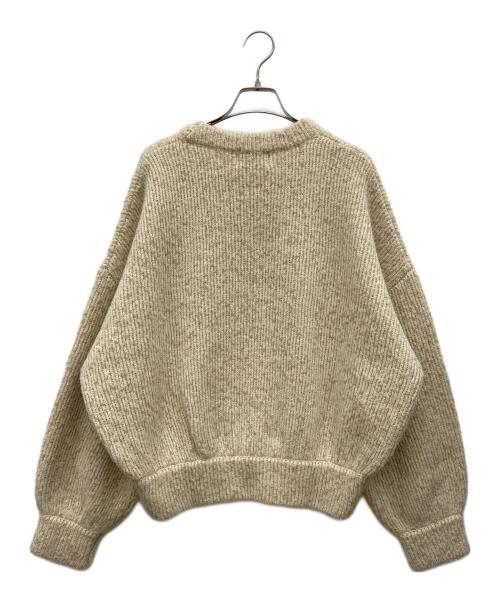 CLANE（クラネ）CLANE (クラネ) ミックスツイードニット ベージュ サイズ:1の古着・服飾アイテム