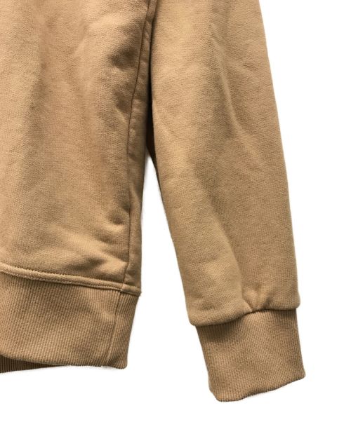 BURBERRY（バーバリー）BURBERRY (バーバリー) LOGO PRINT COTTON HOODIE ベージュ サイズ:Mの古着・服飾アイテム