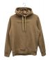 BURBERRY（バーバリー）の古着「LOGO PRINT COTTON HOODIE」｜ベージュ