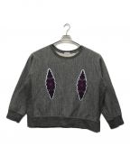 FACETASMファセッタズム）の古着「AFRICA XXL SWEAT SHIRT」｜グレー