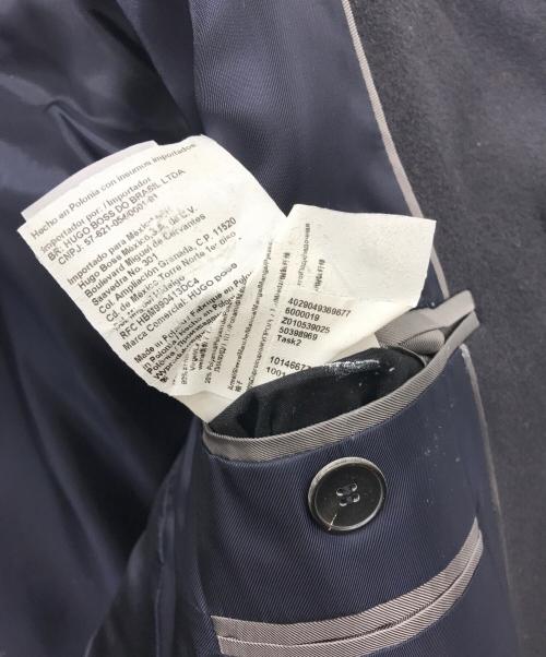 BOSS HUGO BOSS（ボス ヒューゴボス）BOSS HUGO BOSS (ボス ヒューゴボス) チェスターコート ネイビー サイズ:US 36Rの古着・服飾アイテム