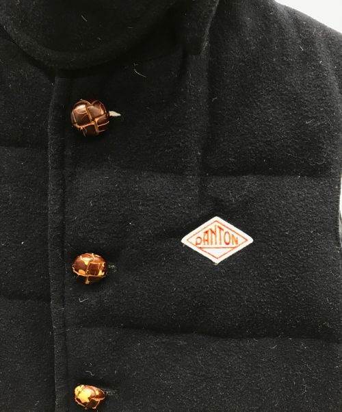 DANTON（ダントン）DANTON (ダントン) BEAMS (ビームス) モッサダウンベスト ネイビー サイズ:XSの古着・服飾アイテム