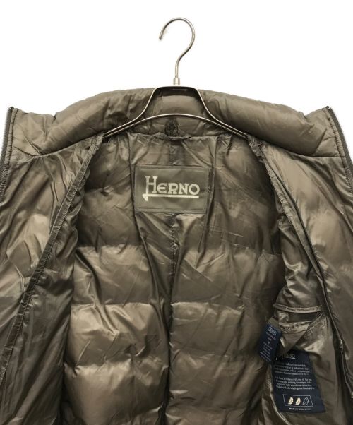 HERNO（ヘルノ）HERNO (ヘルノ) ダウンコート ブラウン サイズ:46の古着・服飾アイテム