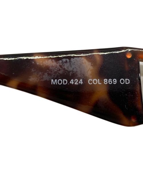 GIANNI VERSACE（ジャンニ・ヴェルサーチ）GIANNI VERSACE (ジャンニ・ヴェルサーチ) メデューササングラス ブラウンの古着・服飾アイテム