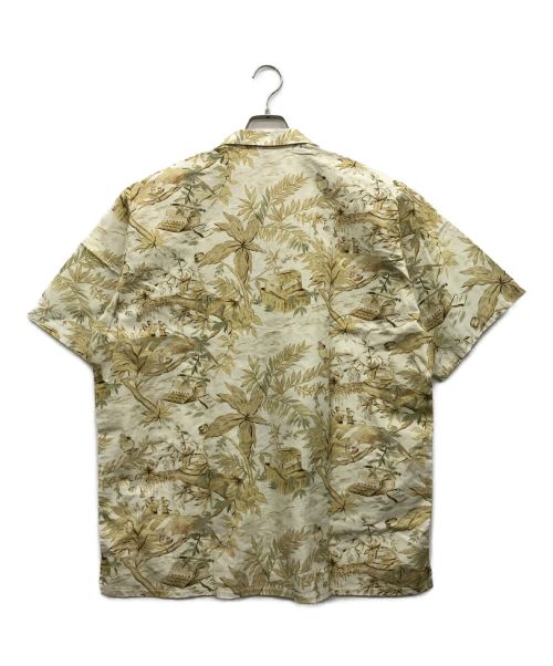 TOWN CRAFT（タウンクラフト）TOWN CRAFT (タウンクラフト) PRINTED BEACH SHIRTS ベージュ サイズ:40-42 Large 未使用品の古着・服飾アイテム