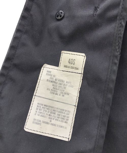 U'S NAVY（ユーエスネイビー）U'S NAVY (ユーエスネイビー) コート ブラック サイズ:40Sの古着・服飾アイテム