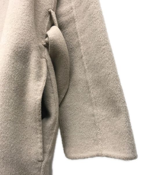 allureville（アルアバイル）allureville (アルアバイル) ノーカラーコート ベージュ サイズ:2の古着・服飾アイテム