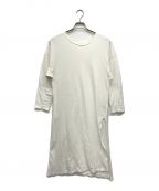 TODAYFULトゥデイフル）の古着「カットソーワンピース」｜ホワイト