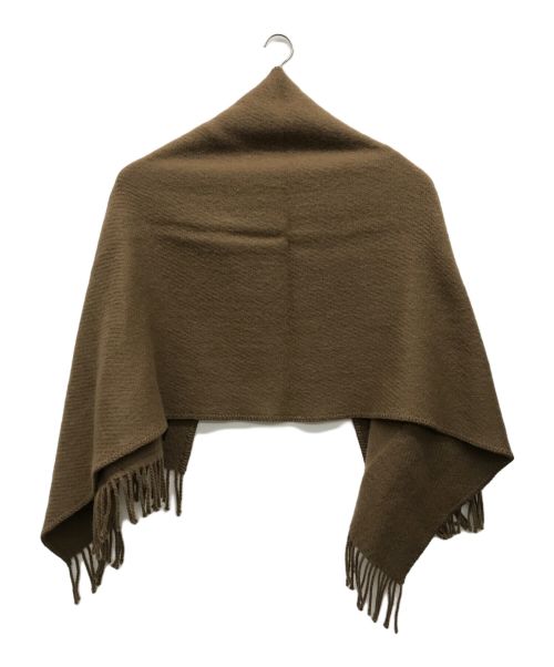 LAPUAN KANKURIT（ラプアンカンクリ）LAPUAN KANKURIT (ラプアンカンクリ) 大判マフラー ブラウンの古着・服飾アイテム