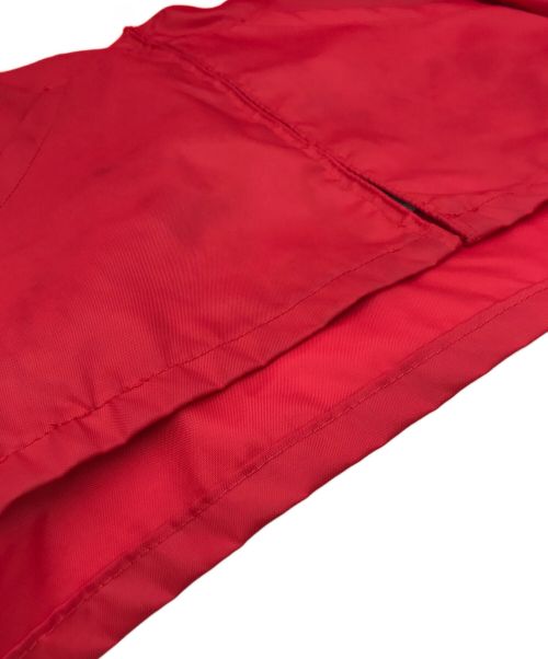 Lion UNIFORM（ライオン ユニフォーム）LION UNIFORM (ライオン ユニフォーム) ナイロンジップジャケット レッド サイズ:MEDIUMの古着・服飾アイテム