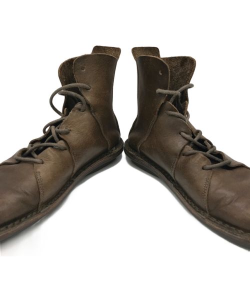 Trippen（トリッペン）Trippen (トリッペン) レースアップブーツ ブラウン サイズ:なしの古着・服飾アイテム