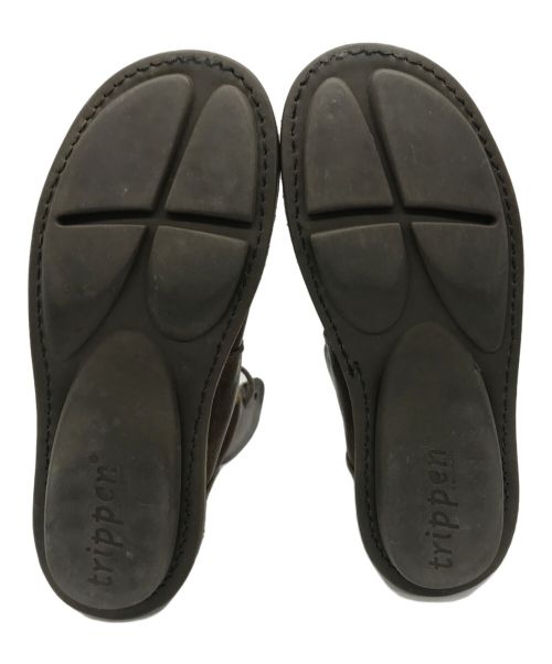 Trippen（トリッペン）Trippen (トリッペン) レースアップブーツ ブラウン サイズ:なしの古着・服飾アイテム