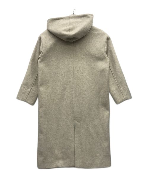 MAYSON GREY（メイソングレイ）MAYSON GREY (メイソングレイ) ウールライクフードコート ベージュ サイズ:2の古着・服飾アイテム