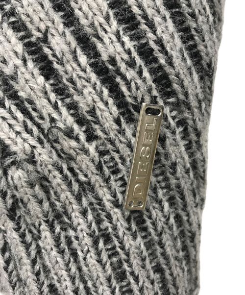 DIESEL（ディーゼル）DIESEL (ディーゼル) ニット グレー サイズ:XSの古着・服飾アイテム