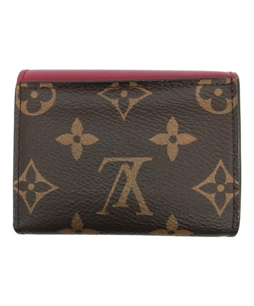 LOUIS VUITTON（ルイ ヴィトン）LOUIS VUITTON (ルイ ヴィトン) モノグラム ポルトフォイユ・ゾエ 3つ折り財布 ブラウンの古着・服飾アイテム